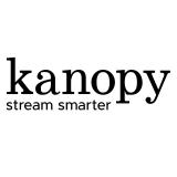 Kanopy logo over white background