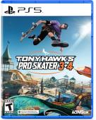 Tony Hawk's Pro Skate 3+4 PS5 Game Cover with Tony Hawk in the air